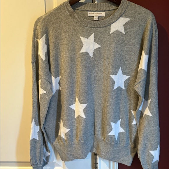 Spiritual Gangster Block Party Star Sweater Gray Size XS - Picture 3 of 5